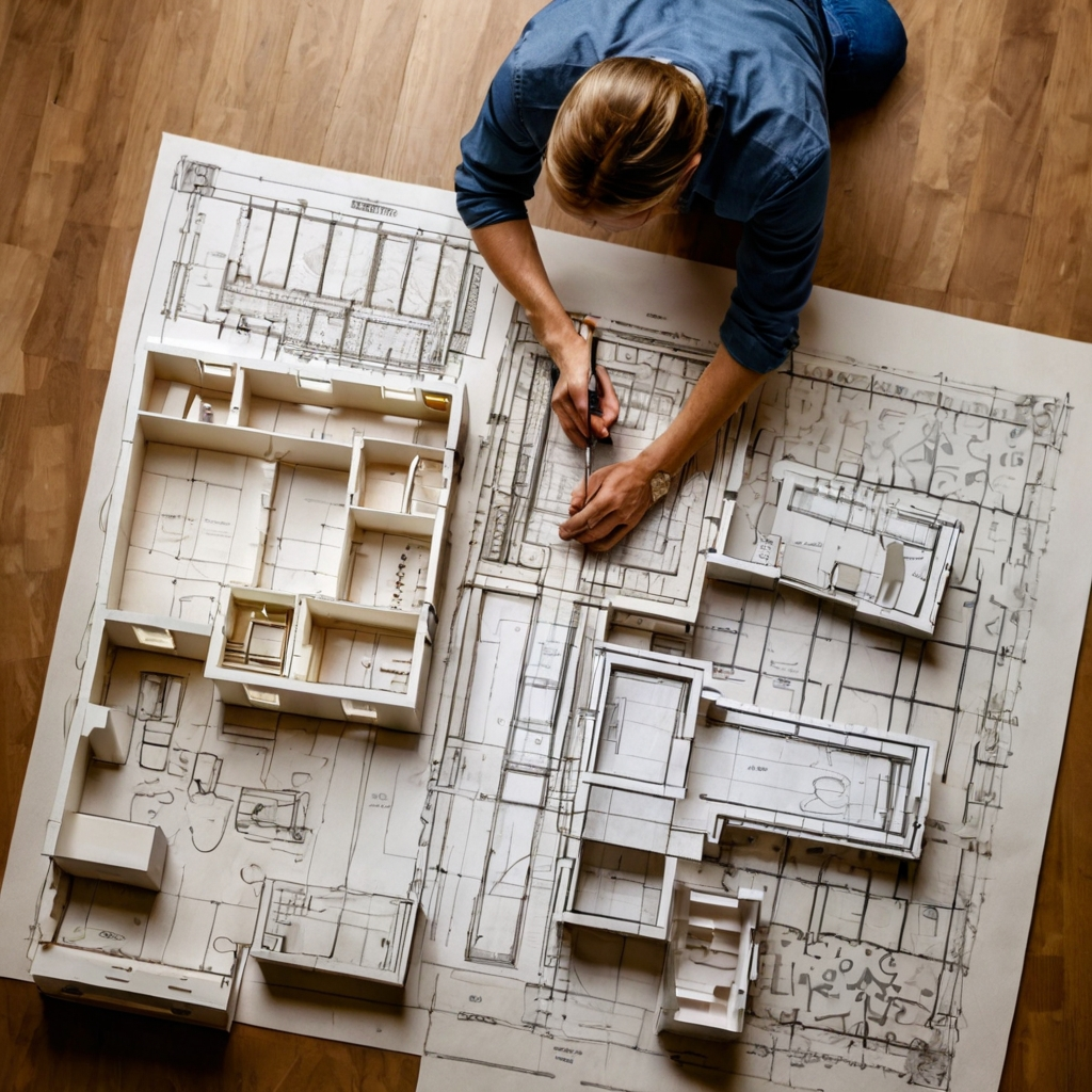 detailed floor plan