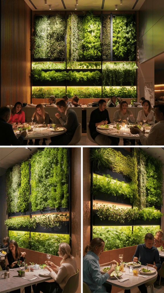 Biophilic Design in restaurant