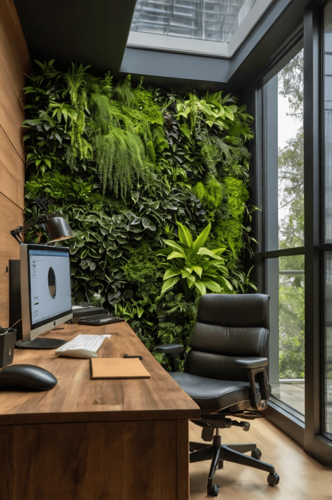 office with Biophilic design