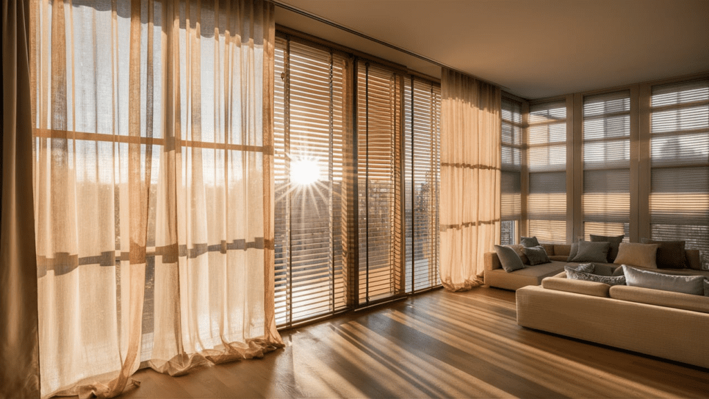 Light-enhancing window treatments