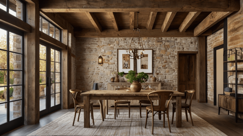 Reclaimed Wood in interior