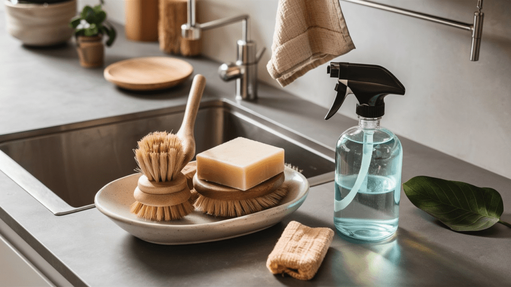 Zero-Waste Cleaning in the Kitchen