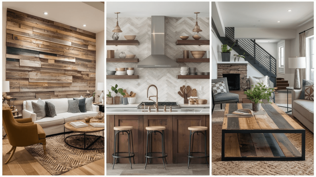 Ways to Incorporate Reclaimed Wood