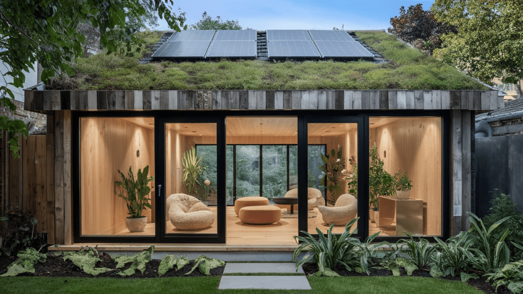 Eco-Friendly and Sustainable Garden Room Design