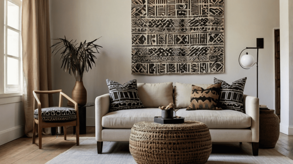 Mixing African Prints with Other Design Styles