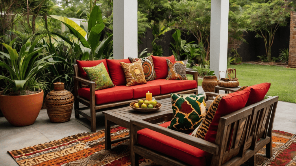 Seasonal Decorating with African Prints