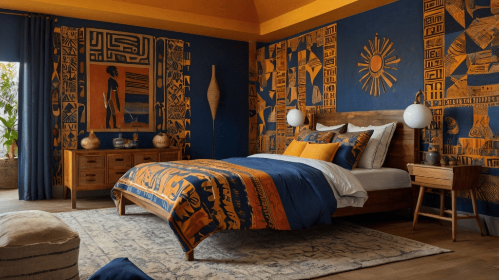 African Print-Inspired Wallpapers and Murals