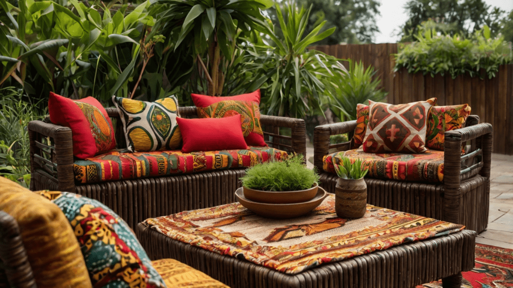 Sustainable and Eco-Friendly African Print Decor