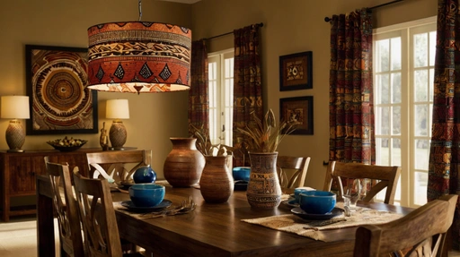 Sustainable and Eco-Friendly African Print Decor