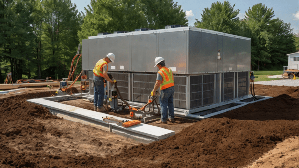 Installation Process of Geothermal Heat Pump Systems